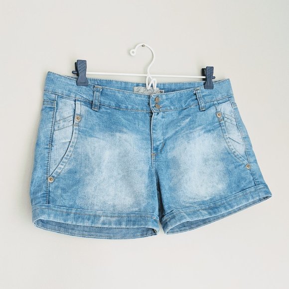 🇦🇷 Prid Soul Acid Wash Denim Shorts Made In Argentina - Picture 2 of 10